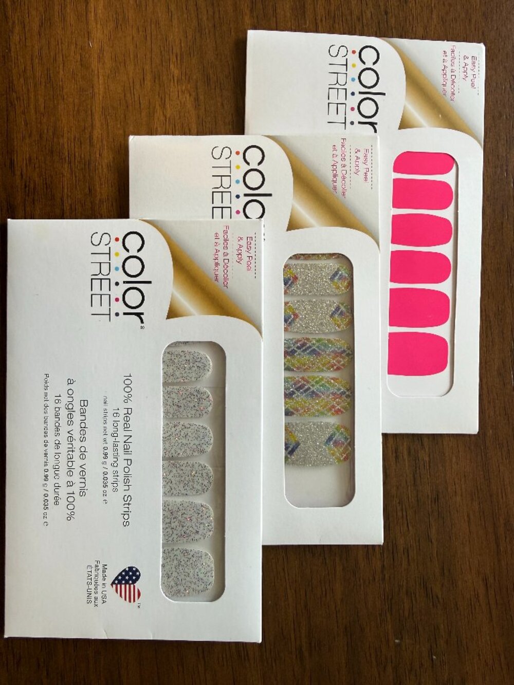 ✨ Color Street Electric Summer Mani Set ⚡️ Gloss Angeles Bad Chromance